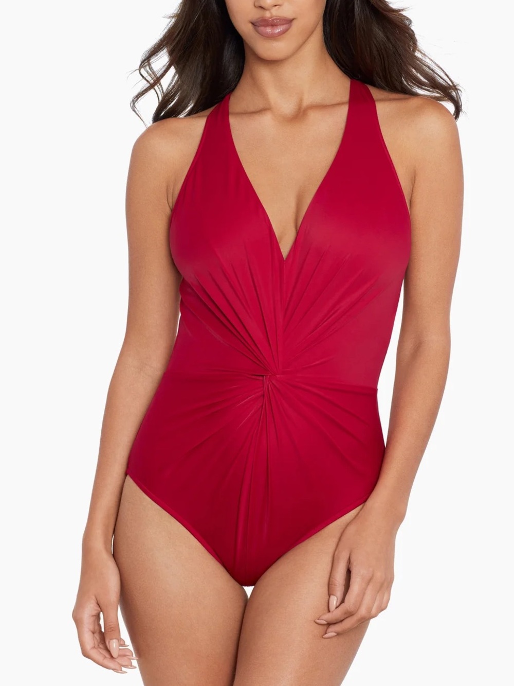 NEW Magicsuit Drew One Piece in Vamp Sz: 16 - Slimming, tummy control
